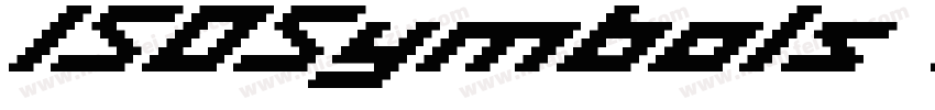 ISOSymbols LBs LIDL字体转换